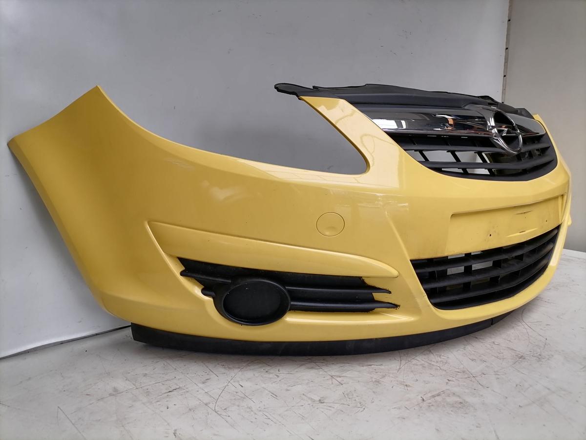 Opel Corsa D original Sto&szlig;stange Sossf&auml;nger vorn Z40Q Sunny Gelb Bj.2009